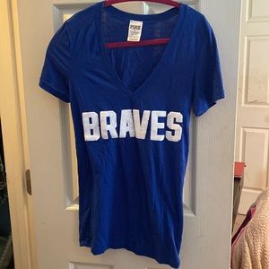 PINK Braves tee